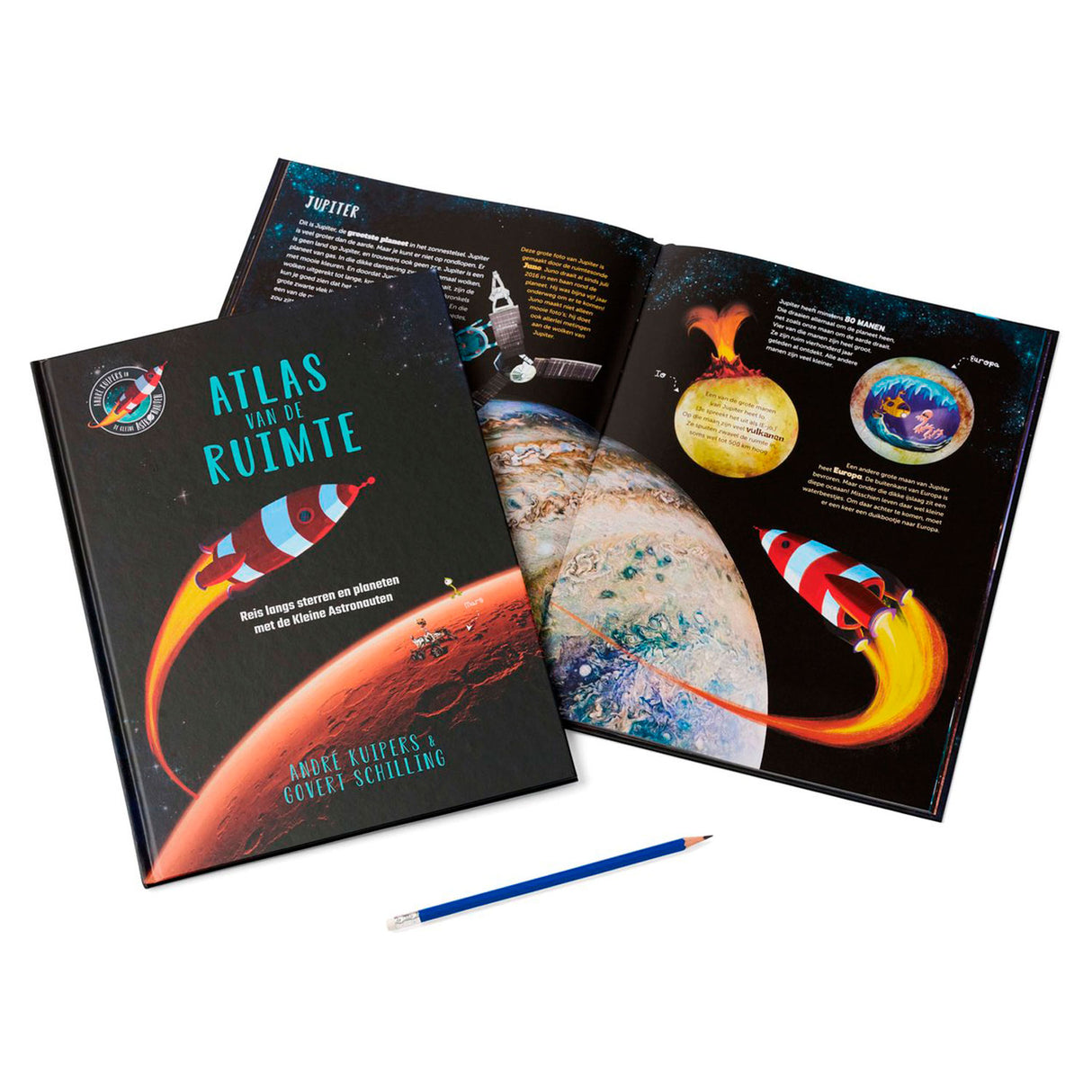 Wpg forlags atlas over rummet. 8+