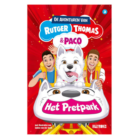 Central bog rummer eventyrene om Rutger, Thomas og Paco 3 - forlystelsesparken