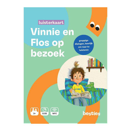 Central boghus vinnie og flos besøgslyttekort