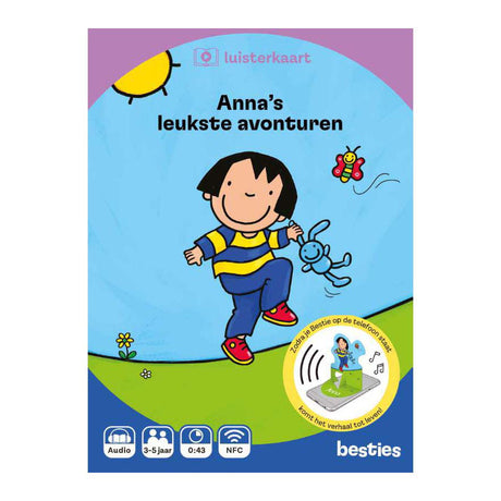 Central Book House Annas bedste eventyr lyttekort