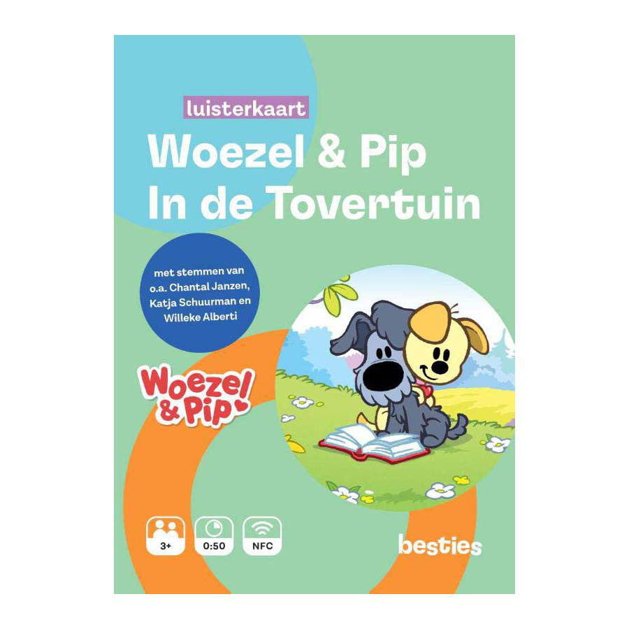 Central boghus Woezel og Pip i den magiske have lyttekort