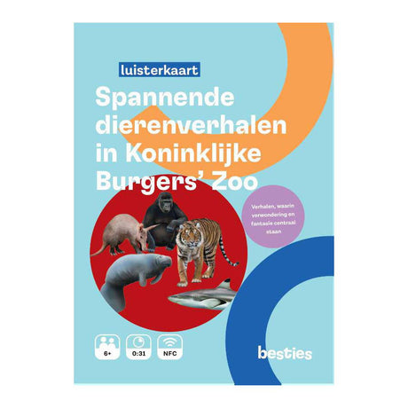 Central boghus spændende dyrehistorier i kongelige borgeres zoologiske have lyttekort
