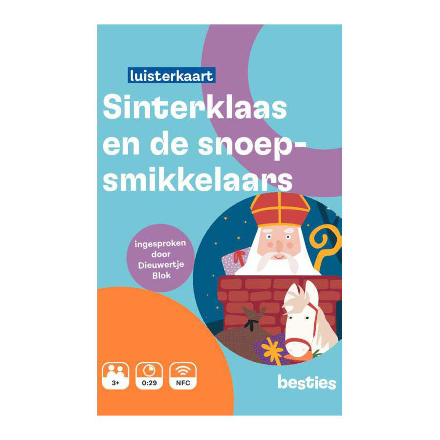 Central Book House Sinterklaas and the Candy Snackers lyttekort