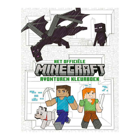 WPG udgiver den officielle Minecraft eventyr malebog