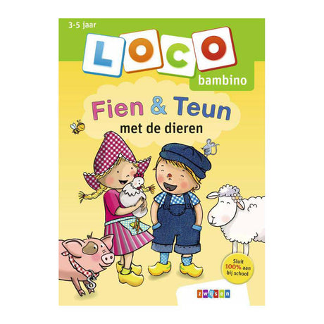 Loco bambino øvelseshæfte til at lege med dyrene