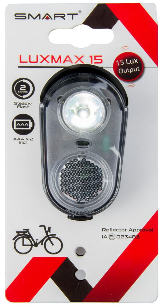 Smart forlygte luxmax 15 batteri