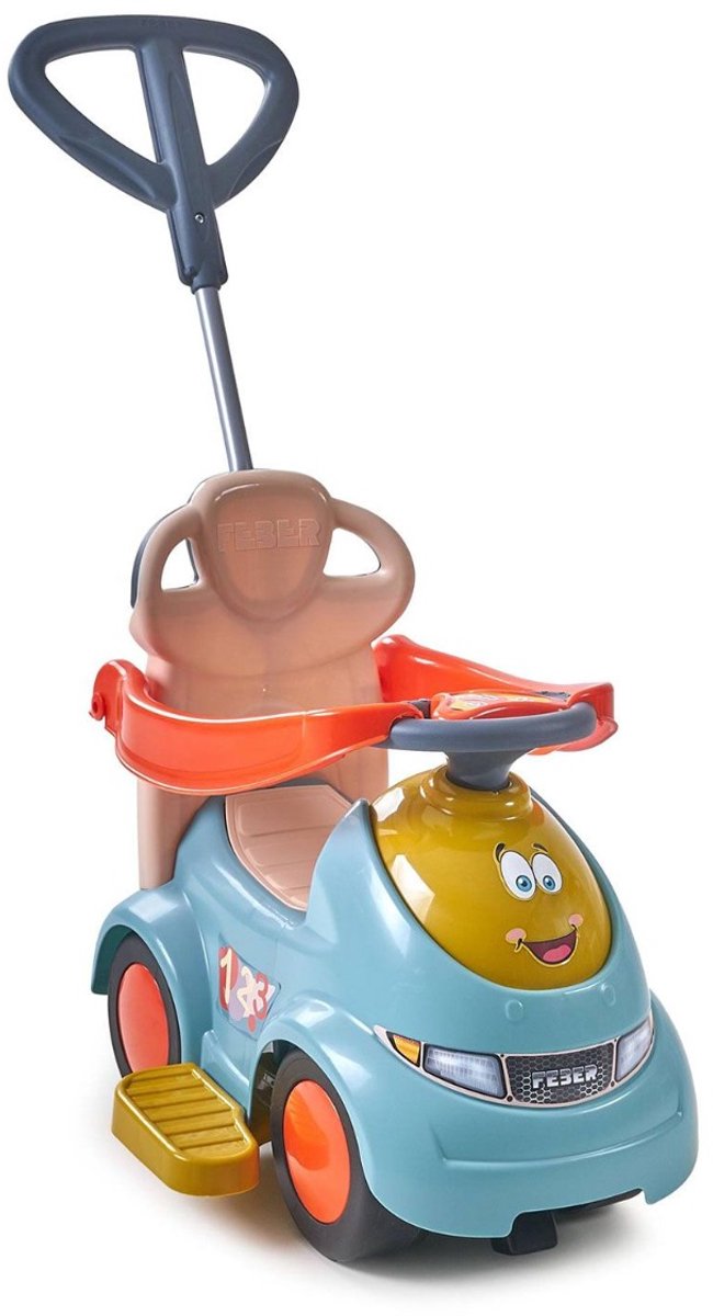 Feber ride-on pusher rocker afslappet push n'go multifunktionel 5-i-1 - uni