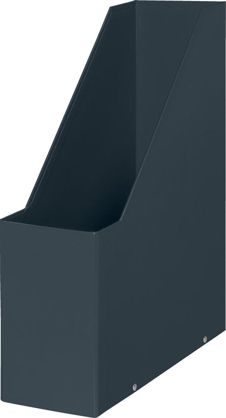 Leitz hyggelig klikbutik bæredygtig magasinholder til A4-dokumenter - 77 % genbrugspap - 10,3 x 33 x 25,3 cm (BxHxD) - fløjlsgrå