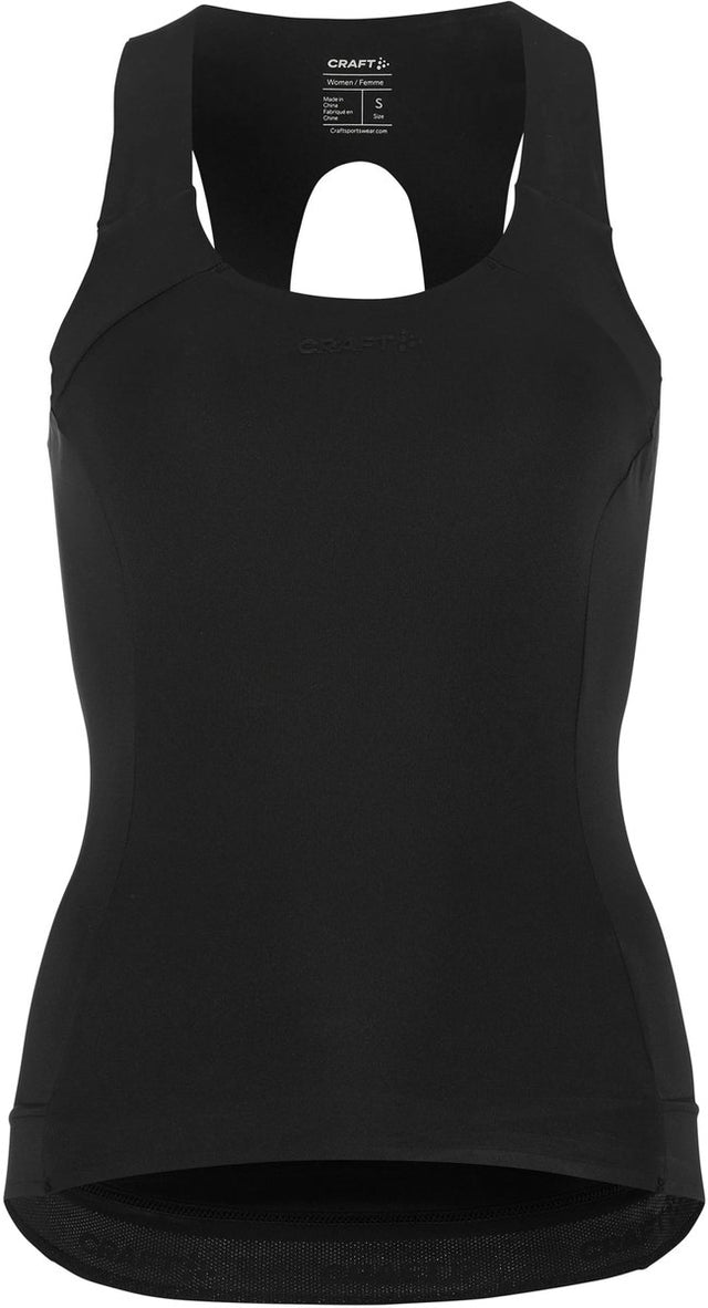 Craft endur singlet m damesportsskjorte - sort