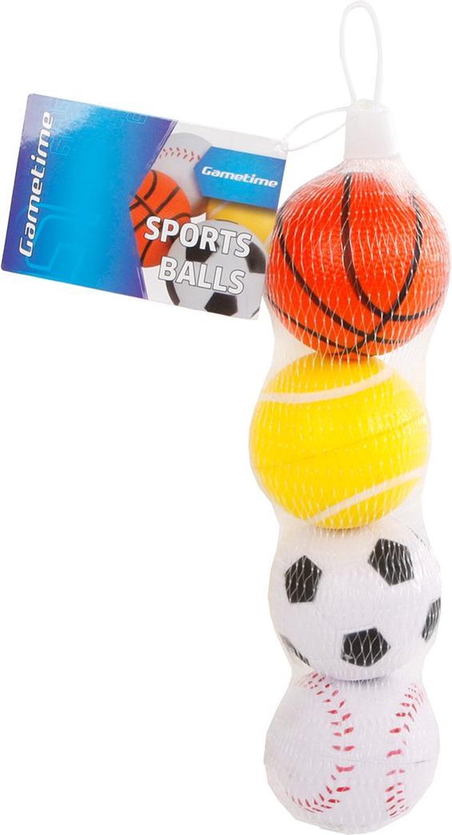 Gametime sportsbolde små, 4 stk.