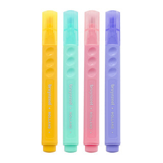 Bruynzeel highlighter sæt pastel 4 farver