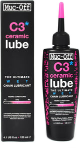 Muc-off wet lube c3* kædeolie keramik 120ml