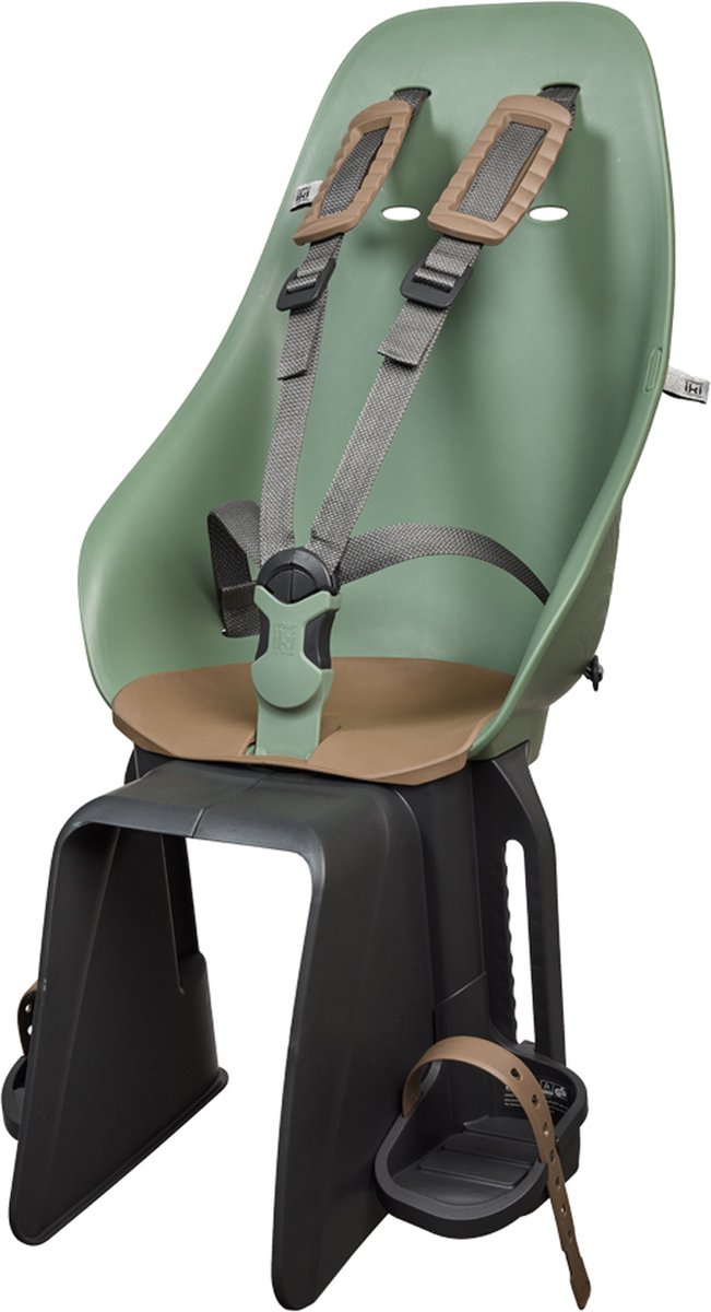 Urban iki bagsæde easyfix - icho grøn kurumi brun