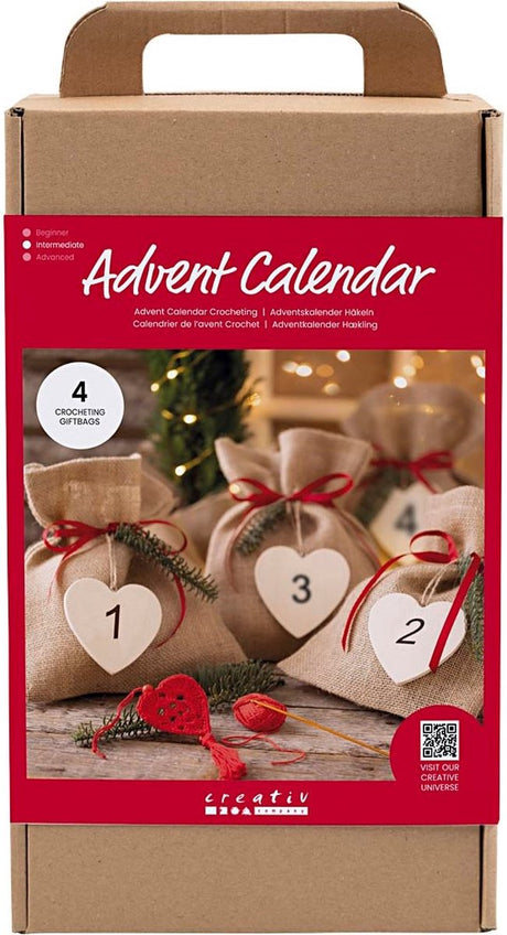 Kreativ virksomhed https: www.cchobby.nl adventskalender-hæklet-1-kasse
