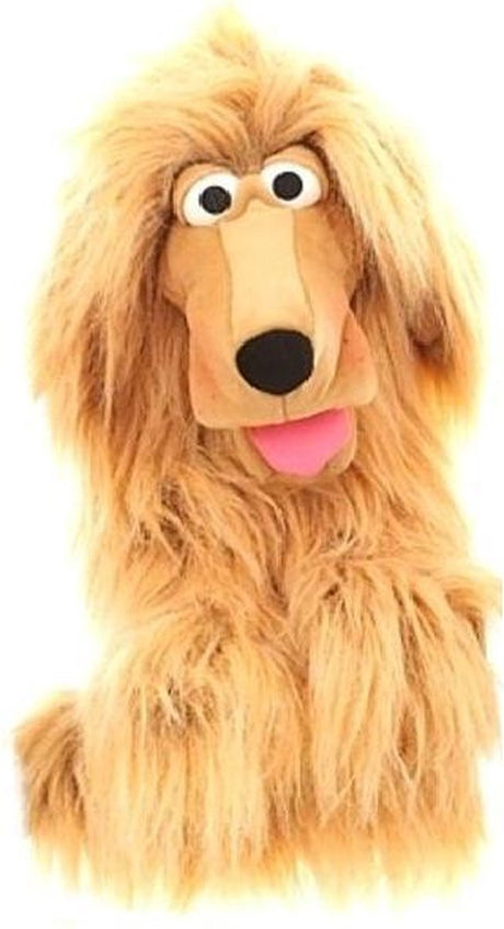 Levende dukker hånddukke lulu hunden 45 cm
