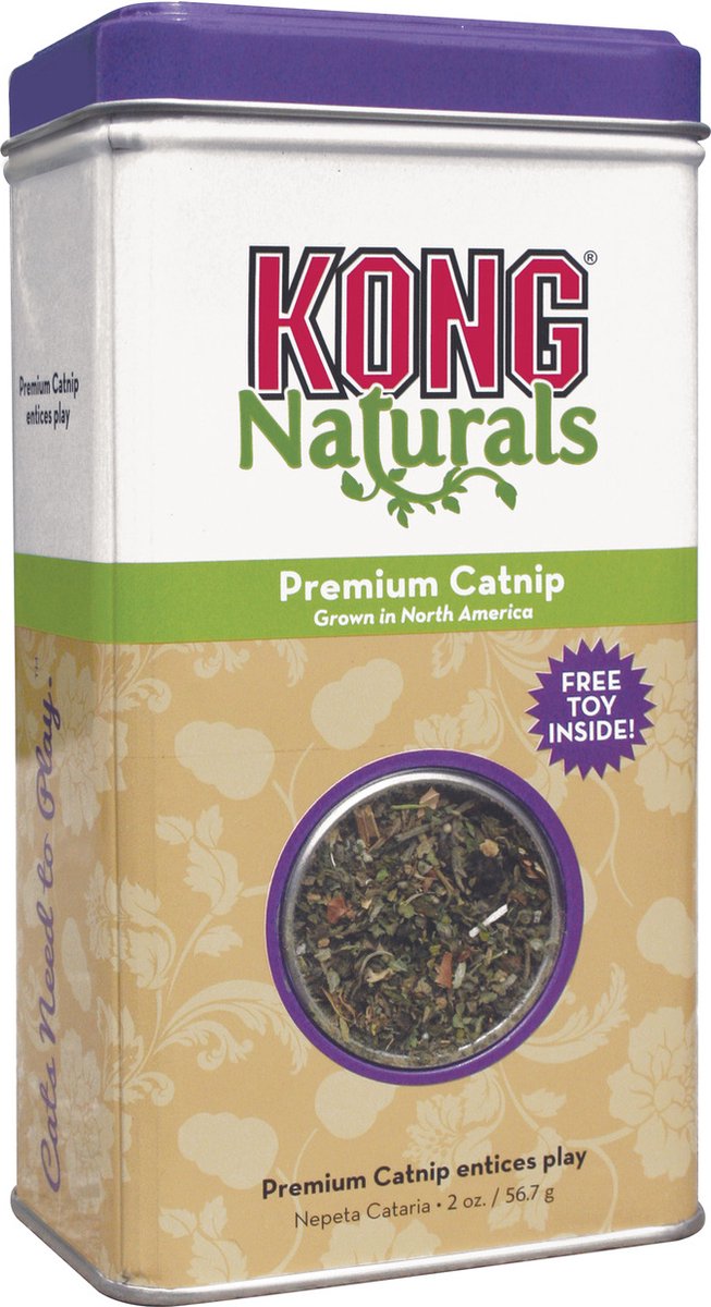 Kong cat naturals premium katteurt - katteurt - kattelegetøj - 57 gr