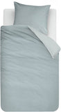 Beddinghouse warm dekbedovertrek - eenpersoons - 140 x 200 220 cm - blauw