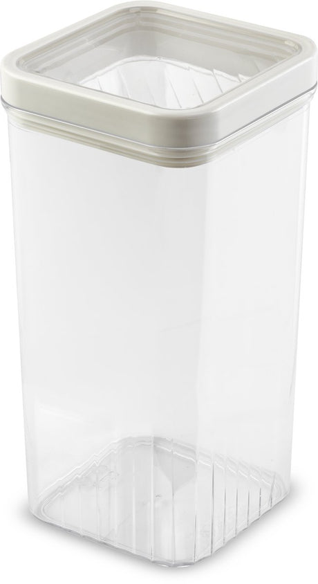 Curver kara opbevaringsbeholder - 1,8 l - 10,7x10,7x22,2 cm - hvid