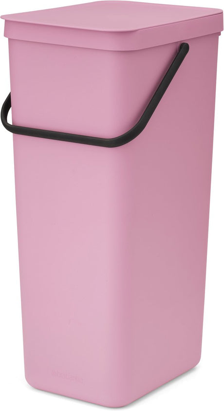Brabantia sort go affaldsspand - 40 l - lilla pink