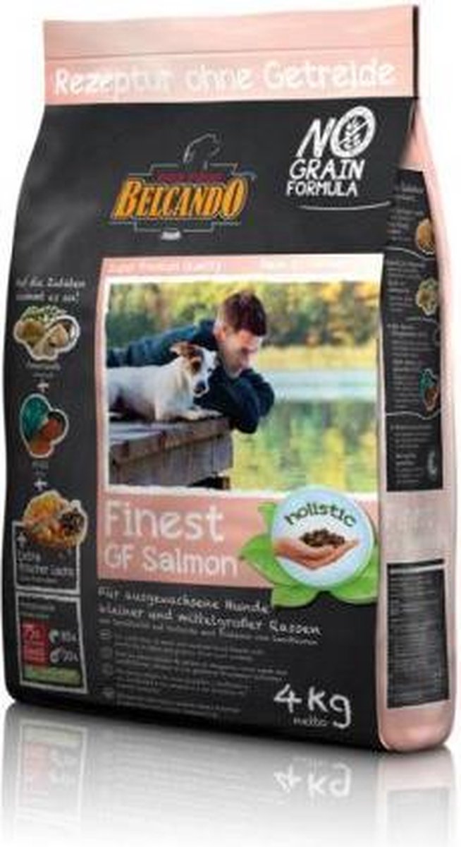 Belcando fineste kornfri - laks - 4 kg