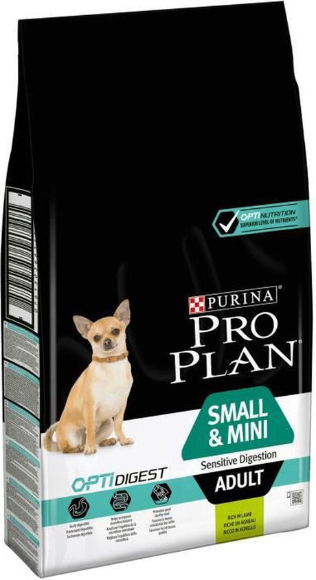Pro plan purina voksen lille mini - følsom fordøjelse - hundefoder - lammeris - 7 kg - til små hunde med følsom fordøjelse