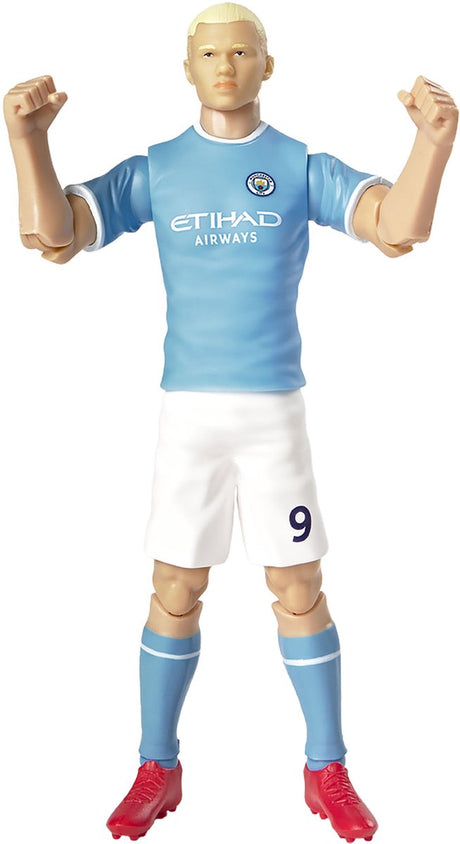 Ty fodboldfigur Manchester Ci Erling Haaland, 20cm