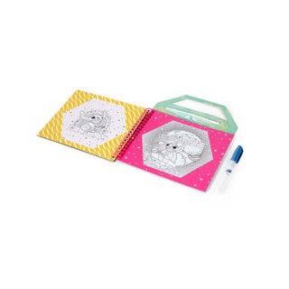 Canenco stitch vandmalebog - inklusive vandpen