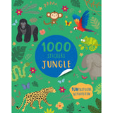 Bog klistermærke bog 1000 klistermærker jungle