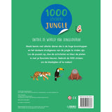 Bog klistermærke bog 1000 klistermærker jungle