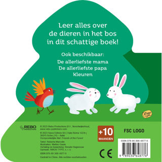 Book tavlebog dyr i skoven