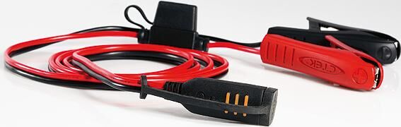 Ctek ladeniveauindikator indikator loadamp med batteriklemmer