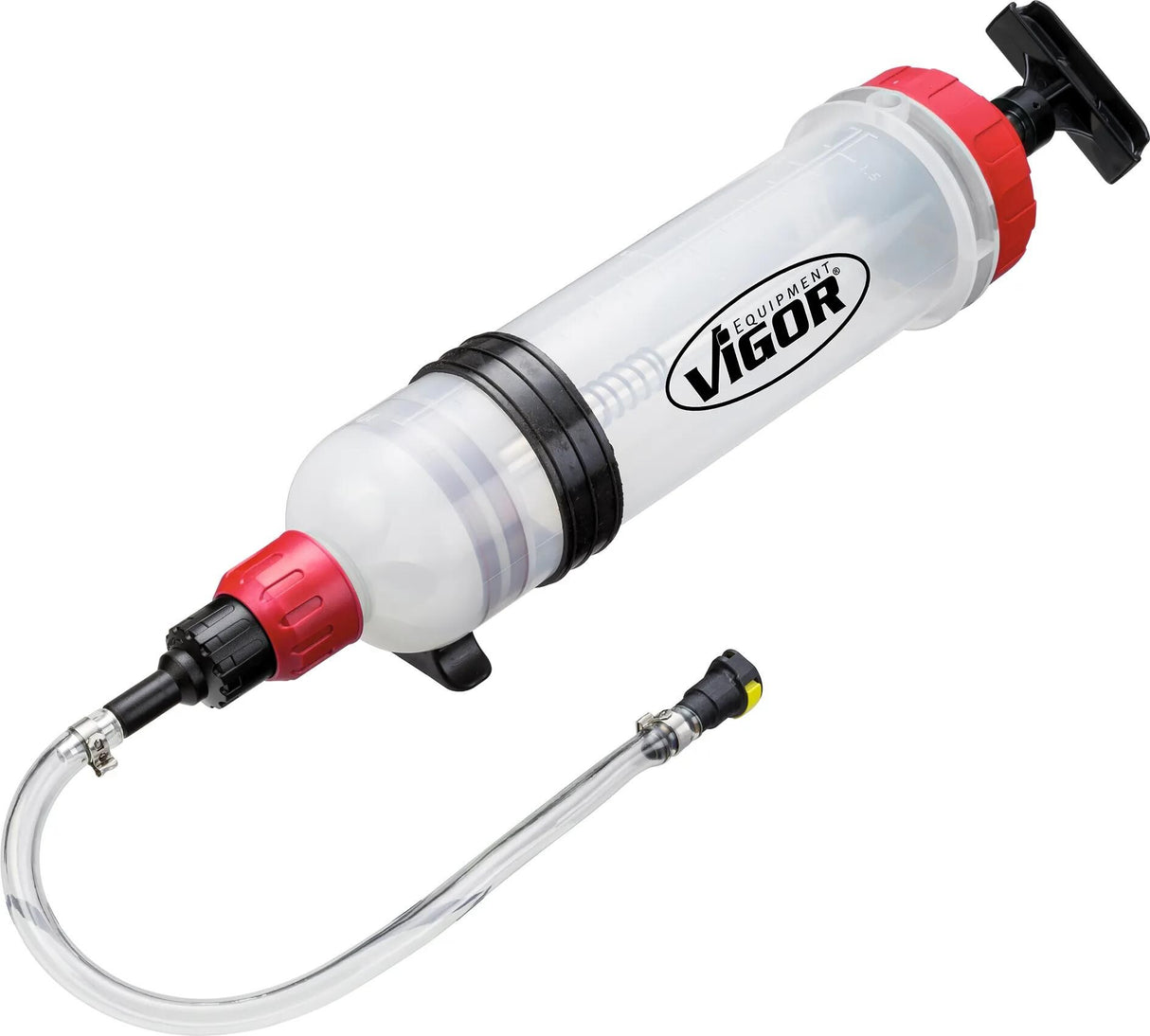 Vigor vakuumpumpe v4201 vakuumpumper 1,5 l inkl. 5 adaptere
