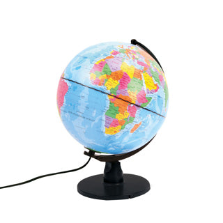 Basic globus med LED lys hollandsk 25 cm