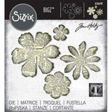 Sizzix • tim holtz bigz die lasede blomster