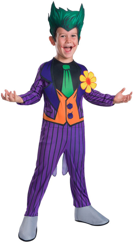 Rubies nl - luksus joker kostume til drenge - 110 116 (5-6 år)