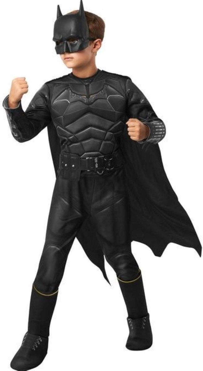 Rubiner - Batman deluxe kostume børn (størrelse s)