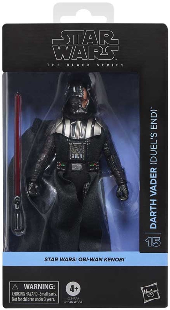Star wars hasbro actionfigur darth vader dueller slut legetøj.