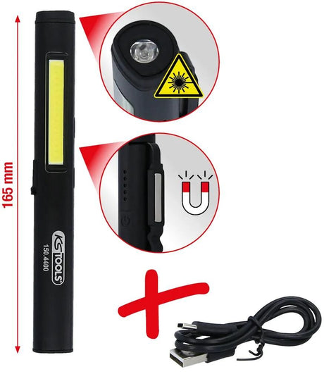 Ks tools pen lampe cob stripe inspektionslampe led