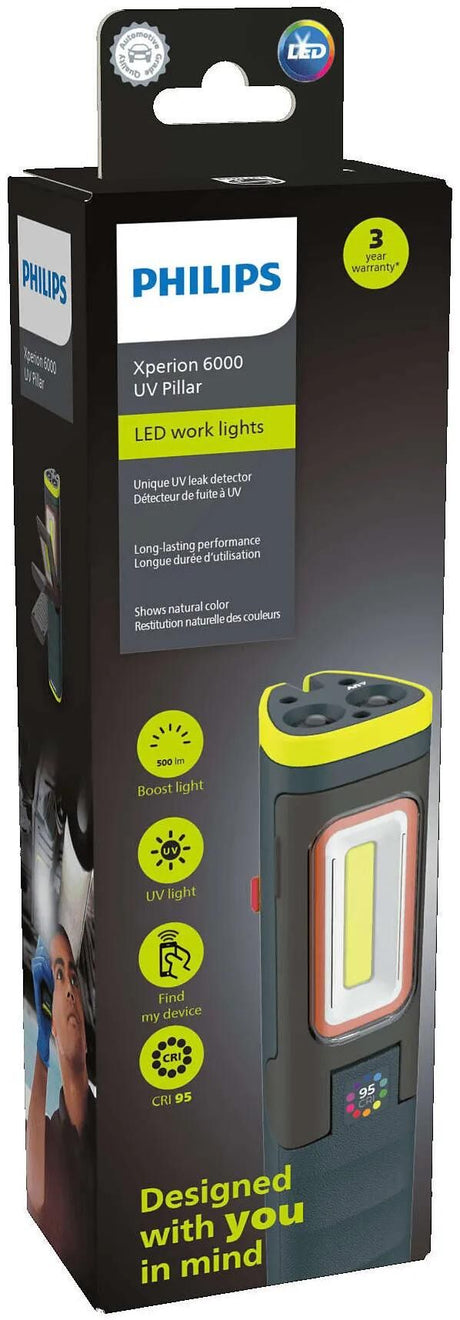 Philips xperion 6000 UV-søjle-løbelamper. xperi.6000 uv pille lys