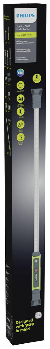 Philips motorrumslampe xperion 6000 motorhjelm motorrumslys led 1,2w xperion motorhjelm