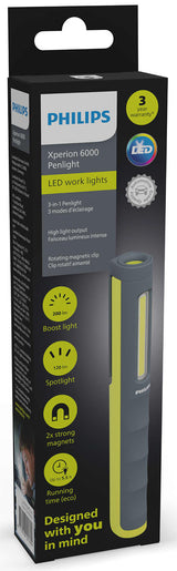 Philips penlampe xperion 6000 penlight. værkstedslamper penlight xperion 6000