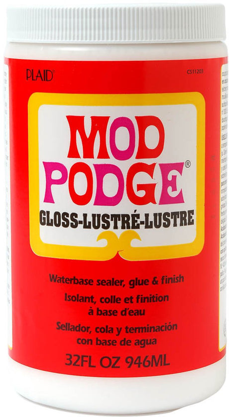 Mod podge gloss - lijm vernis en sealer in één - glans - 946 ml