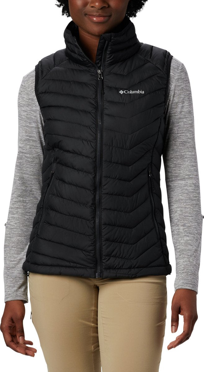 Columbia powder lite™ vest kropsvarmer - udendørs kropsvarmer - vindtæt - vandafvisende - kvinder - str. xs