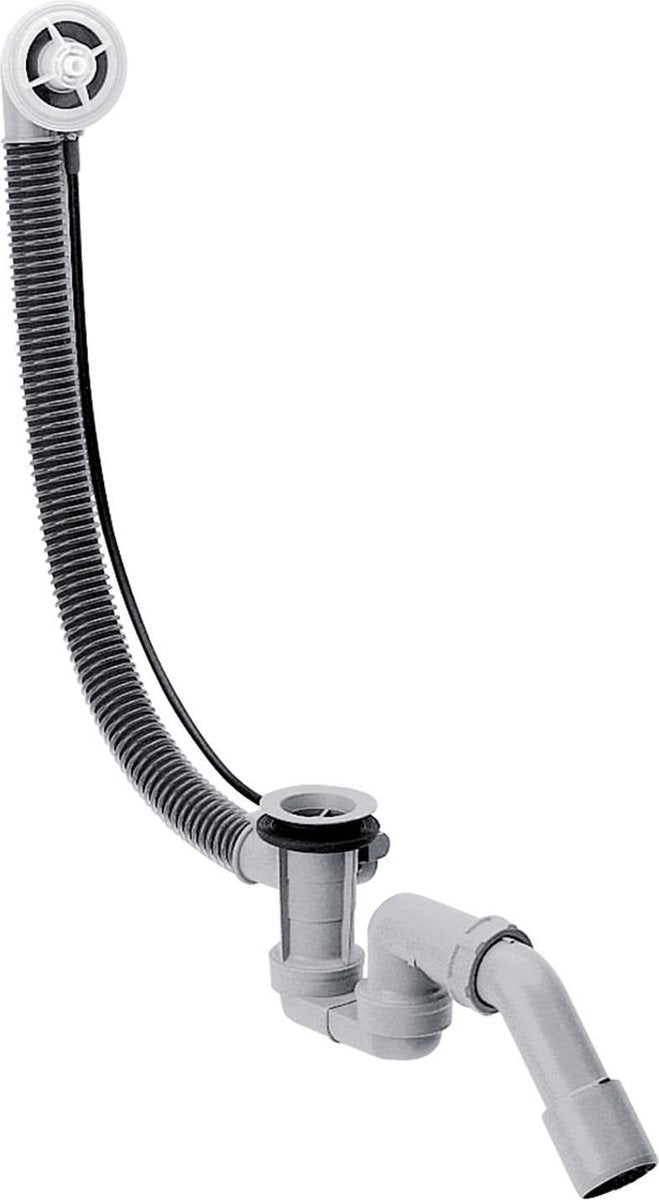Hansgrohe flexaplus badekarafløb skjult del – til små til normale bade – kabellængde 52 cm
