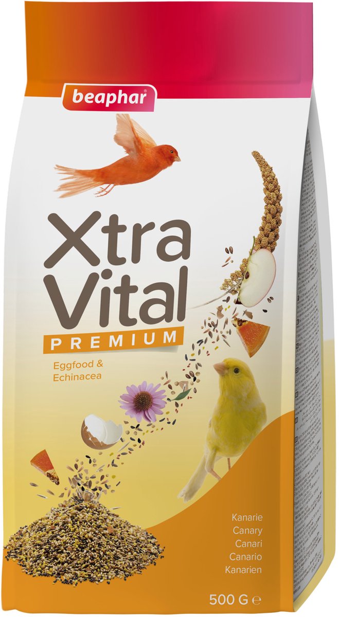 Xtravital xtra vital kanariefoder - fuglefoder - 500 g