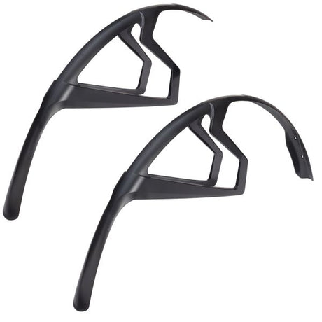 Polisport skærmsæt 28 r-mudder 32mm - sort