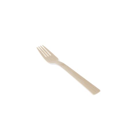 Bambusgaffel økologisk 170 mm (100 stk.)