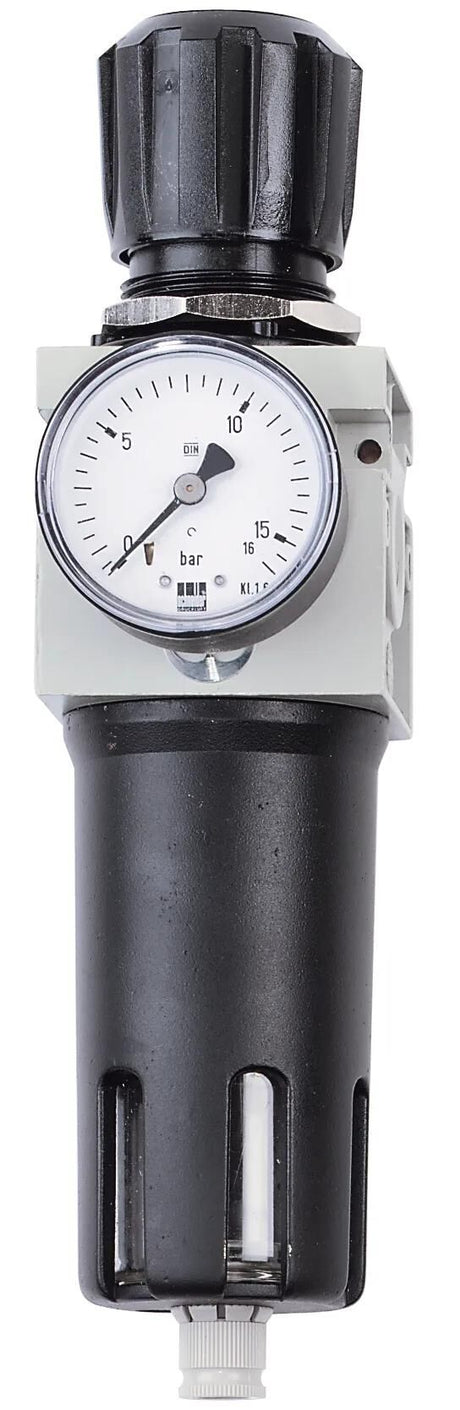 Schneider airsystems trykregulator fdm filtertrykreducer 0 - 12 bar 18bar