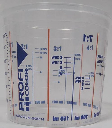 Profi farve maling tilbehør blandekop 385ml