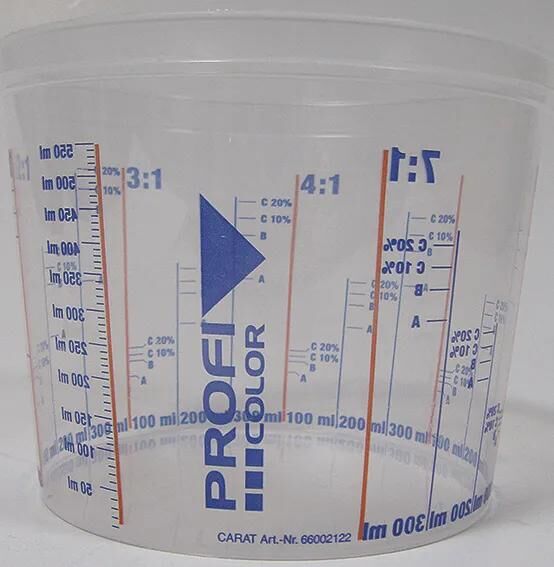 Profi farve maling tilbehør blandekop 750ml